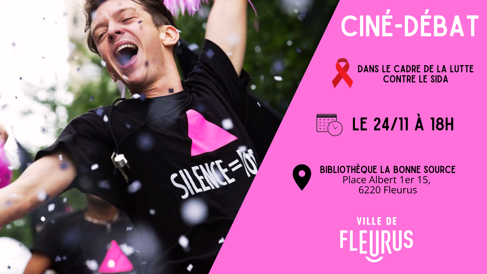 Ciné-débat sur l’oeuvre 120 battements par minute et la thématique du SIDA